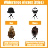 Pack of 2 50 cm Wig Stand for Long Hair,