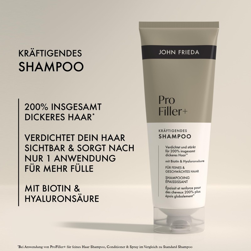 John Frieda PROfiller+ Value Set - Contents: Shampoo, 250 ml,