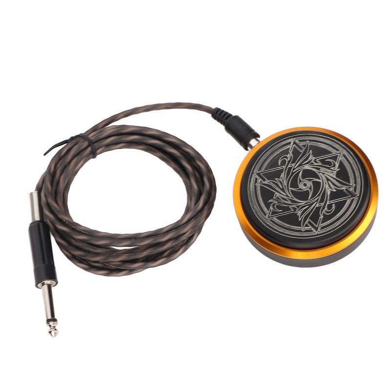 Tattoo Foot Pedal Round Shaped Prevent Slipping Stable Transmission Foot