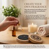 Passive Essential Oil Diffuser Stone, Small Lava Rock Diffuser Set