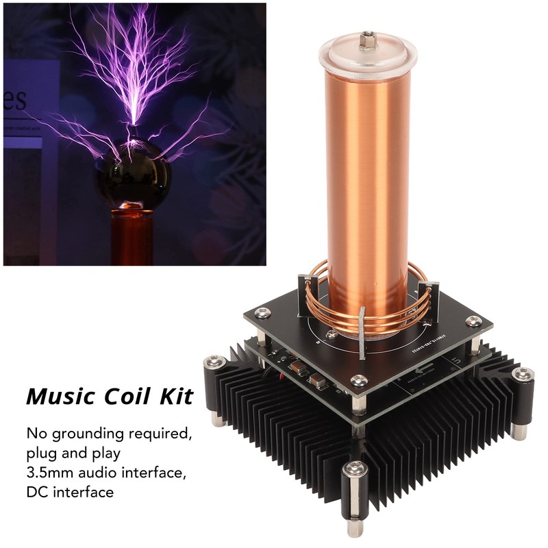 Music Coil Kit Plasma Speaker Arc Generator Model for Wireless