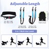 LEOSASA Hands Free Double Dog Leash for Two Dogs- No