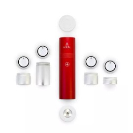VSSL First Aid Stash w/ Light and Compass Integrated LED 4 various sized storage