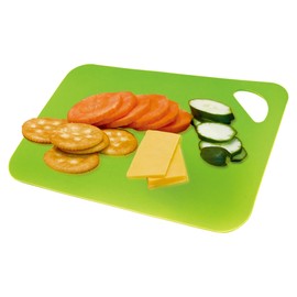 Jacent Plastic Cutting Board Set: 4 Count, Multicolored, Non-slip Mats for Meat and Vegetables, Non-Slip Cutting Mat, Chopping Board, Kitchen Prep Cutting Mat For Onions, Tomatoes, And More