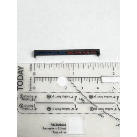 LED Ready Lightbar 1/24 LED Ready Blue Red Traffic Advisor Arrow Stick Deck Lightbar Police Sheriff