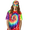 Norme 5 Pieces Mardi Carnival Hippie Costume for Men Women