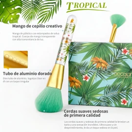 Set de 14 brochas de maquillaje Docolor P1407 P1407