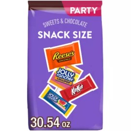 Reese's, Kit Kat Jolly Rancher Sweets and Chocolate Snack Size Candy - 30.54oz - Default