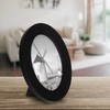 Malden Classic Oval Black Wood Picture Frame, 5 by 7-Inch
