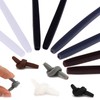 Eyeglass End Tips, Silicone Anti-Slip Elastic Comfort Glasses Retainers, Eyeglass