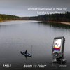 Lowrance Eagle 4X FishFinder with Bullet Transducer, 4-inch IPS Portrait