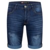 Rock Creek Men's Stretch Jeans Shorts H-415, darkblue, 40