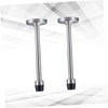 OHPHCALL 2Pcs Stainless Steel Door Stopper Cylindrical Design for Practical
