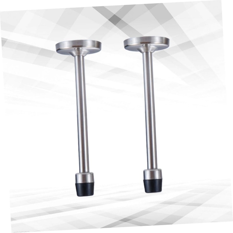 OHPHCALL 2Pcs Stainless Steel Door Stopper Cylindrical Design for Practical