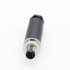 M8 8 Pin Male A Code Plug Industrial Circular Sensor