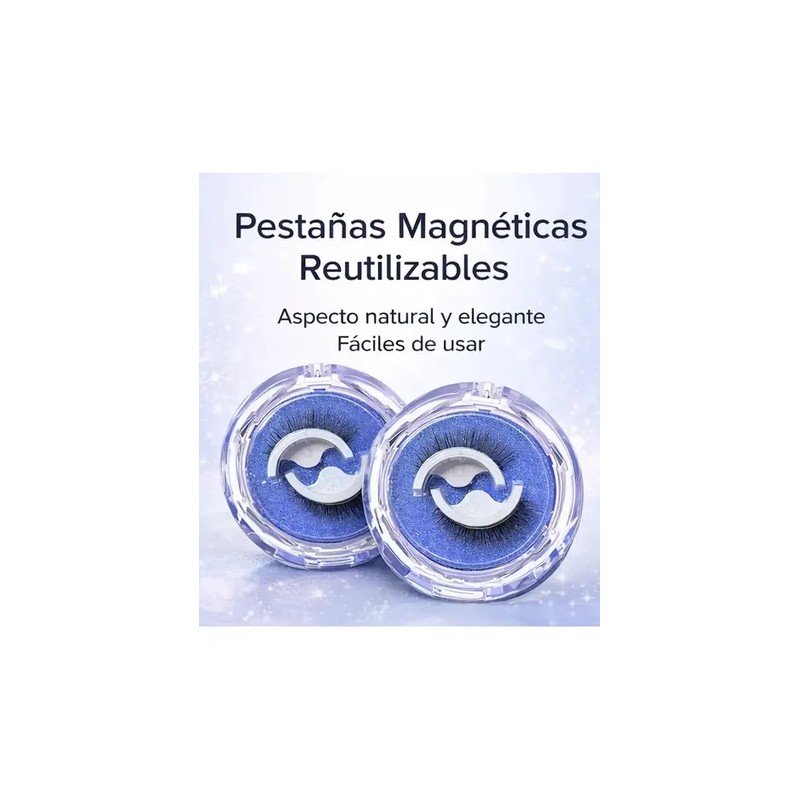 Pestañas Postizas ZYNLora Naturales, Autoadhesivas y Reutilizables de Fibras Sintéticas