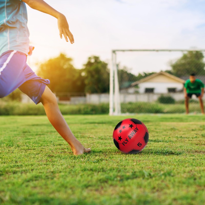 SourceDIY PVC Plastic Shoot Soccer Football suitable for Indoor Outdoor