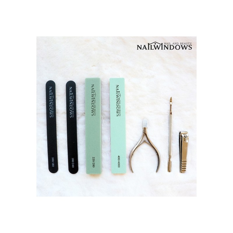 Nail Window Nail Care Set 7-Piece Self-Care Home Care Cuticle