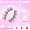 FADLASH Lash Clusters Natural Eyelash Clusters DIY D Curl 8-16mm
