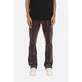 MNML Mens B356 Corduroy Flare Denim Brown size 40