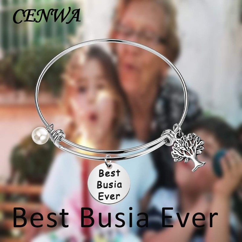 CENWA La mejor pulsera Busia Ever para regalo para mamá