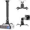 WALI Projector Ceiling or Wall Mount, Universal Height Adjustable Mount