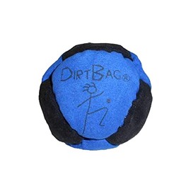 DIRTBAG Classic Footbag Hacky Sack, Handmade, Pro-Grade Durability, Premium Quality, Original Design, Fluorescent Yellow/Black.