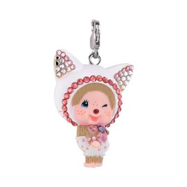 Monchhichi Cat Charm White Monchhichi Cat Charm White ONE SIZE / Monchhichi Cat Charm White 몬치치 고양이 참 화이트 ONE SIZE