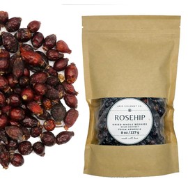 Rosehip Dried Whole Berries 227 grams (8 OZ = 1/2 Pounds) Rose Hip Wild Harvest from Armenia