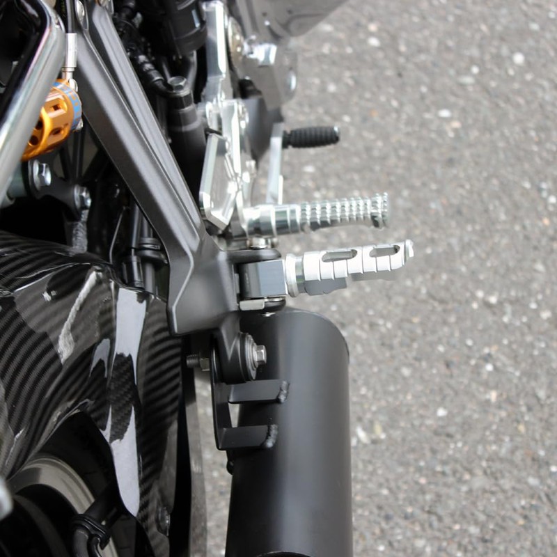 Kawasaki Z1000 CNC tandemusuteppu Silver MM05 – 0138 – SV