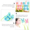 WOONEKY 2pcs Face Massage Roller Hand Held Aging Facial Care