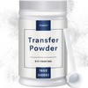 DTF Powder 450g/16oz White DTF Powder Adhesive, Upgrade DTF Transfer