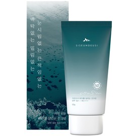 Sisson Desi Sunscreen with good ingredients, SPF50+ PA++++, 50g, 1 pc / 시슨드시 백탁없는 밀림없는 눈시림없는 끈적임없는 성분이좋은 선크림 SPF50+ PA++++, 50g, 1개