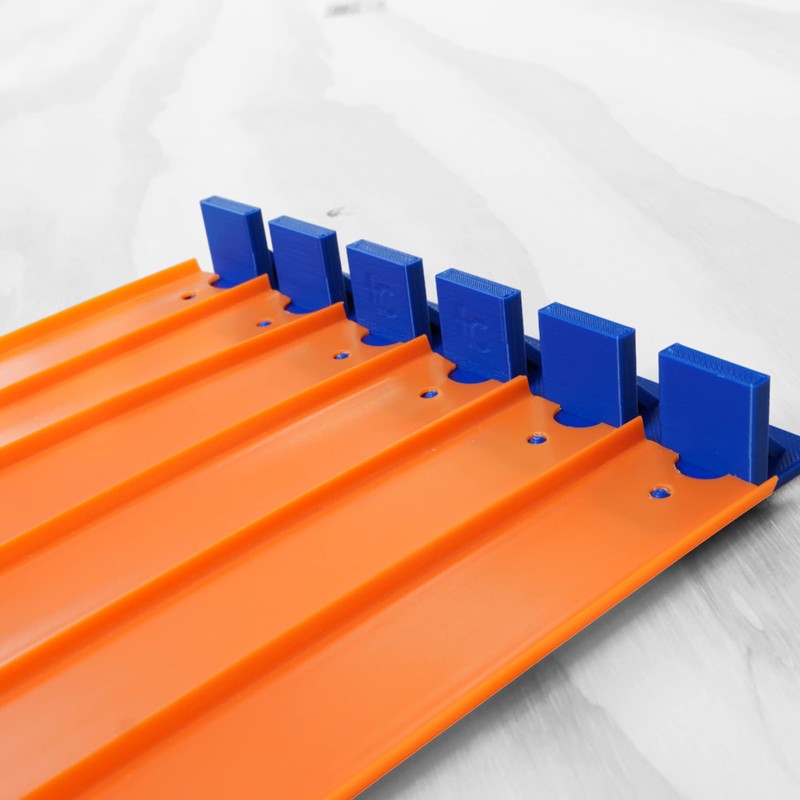 Super 6 Lane Raceway Stopper (Blue)