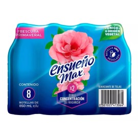 Ensueño Suavizante Ensueño Frescura Primaveral 850 Ml Pack X8