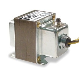 Functional Devices TR100VA001 Transformer, 100Va, 120 to 24 Vac, Circuit Breaker, Foot and Single Threaded Hub Mount