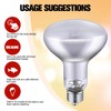DXOPHIEX 100W Reptile Heat Lamp Bulb Full Spectrum UVA UVB