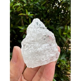 GAF TREASURES Large Raw Clear Quartz, Natural Clear Quartz Stone, Natural Rough Clear Quartz, Clear Quartz Rough, Clear Quartz Rock (Clear Quartz, 1 Piece)