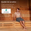 Liebenstein® Men's Premium Sauna Kilt with Buttons - Made of