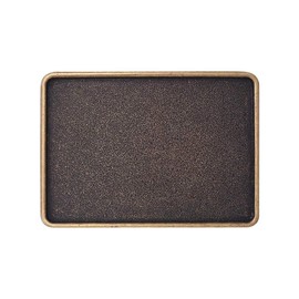 HUABOLA CALYN DIY Blank Belt Buckle Rectangle Western Rodeo Belt Buckles for Women Men