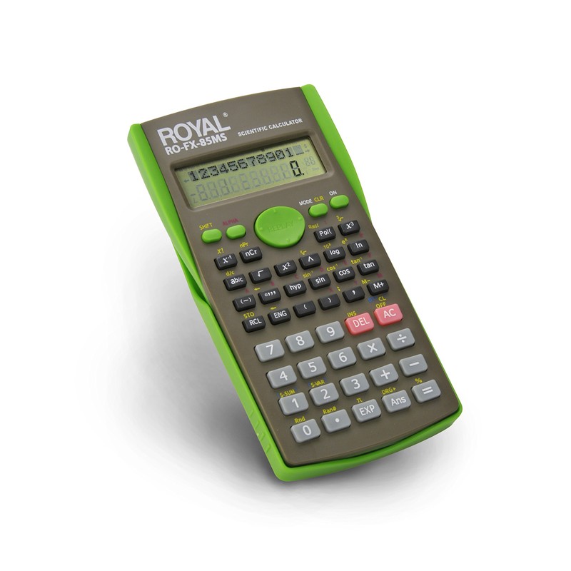 Royal RO-FX-85 MS Calculadora Científica, Color Verde