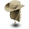 normani Bush Hat Outdoor Floppy Hat Outback with Removable Neck
