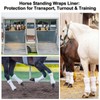 Abbylike 12 Pack Cotton Horse Leg Wraps Liner 30"X 36"