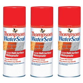 Thompsons TH.010100-18 Clear Multi-Surface Aerosol Waterproofer (Тhree Pаck)