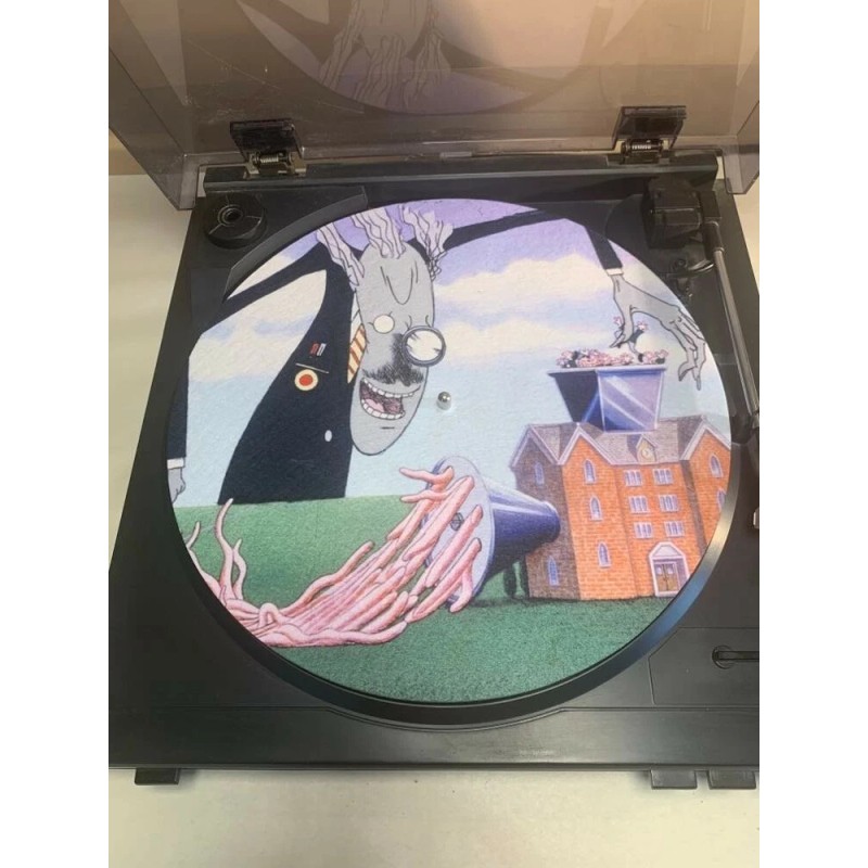 Plastic Waffles Pink Floyd Brick The Wall Slipmat Turntable 12"
