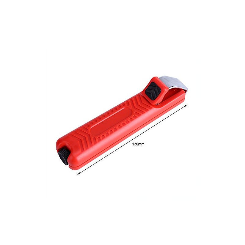 Mini cuchillo pelacables, herramienta de pelado de cables de profundidad