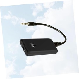 Operitacx Audioadapter Drahtloser Sender Empfänger Mit Klinkenstecker Für Lautsprecher Tv Computer Schwarz Für Streaming Gaming