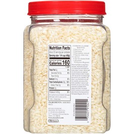 RiceSelect Arborio Rice, Risotto Rice, Gluten-Free, Non-GMO, 32 oz (Pack of 4 Jars)