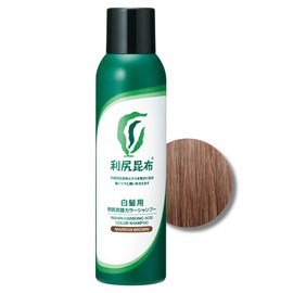 Sastty (For Gray Hair) Carbonated Color Shampoo (Maroon Brown), 6.3 oz (180 g)