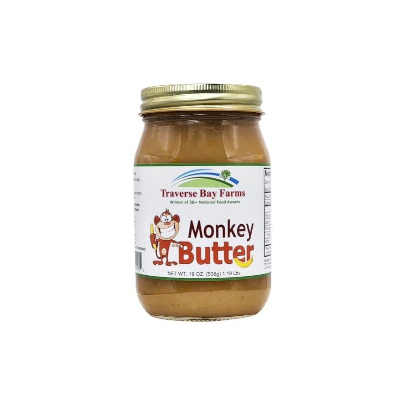 Traverse Bay Farms Fruit Jams and Butters (Monkey, 1 Jar)